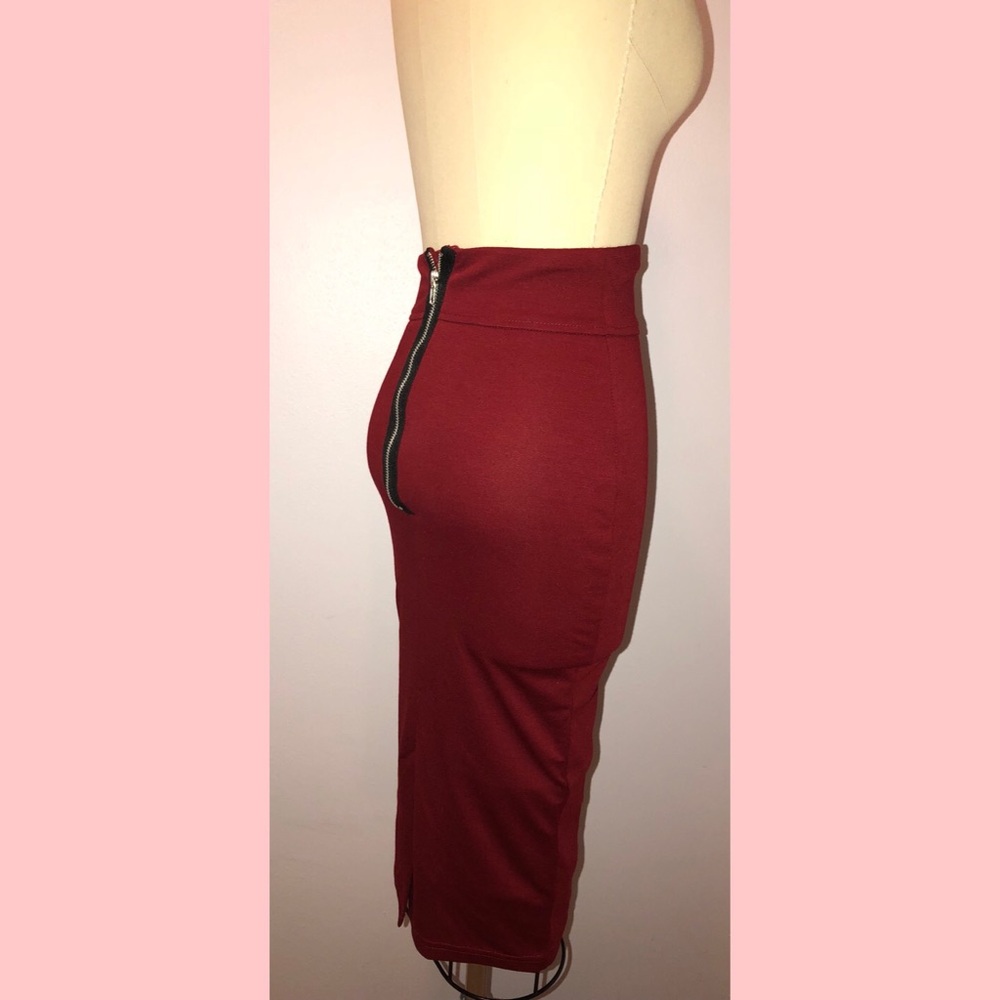 ASOS high waist pencil skirt